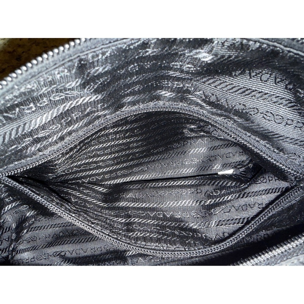Prada Nylon Vela Messenger Bag Black Original COA Crossbody - Picture 11 of 15